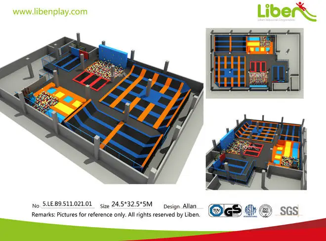 China Trampoline Park Manufacturer