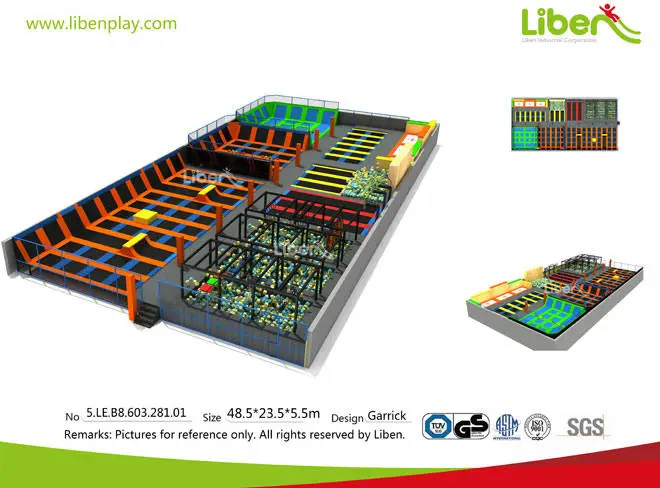 Large Trampoline Park Supplier-Design