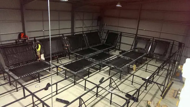 China Trampoline Park Builder-Installation