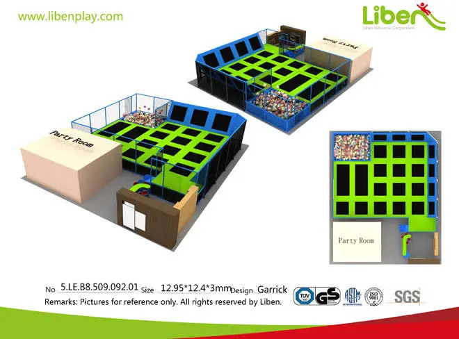 Kids Indoor Trampoline Design