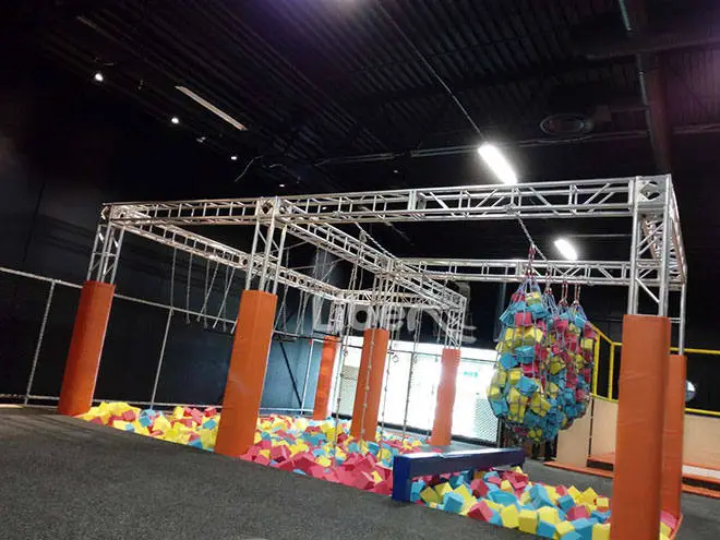 Trampoline Park Design-Ninja Course