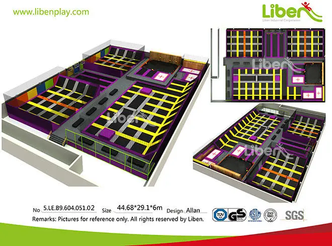 China Leading Indoor Trampoline Park Builder