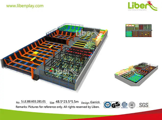 Large Trampoline Park Made in China