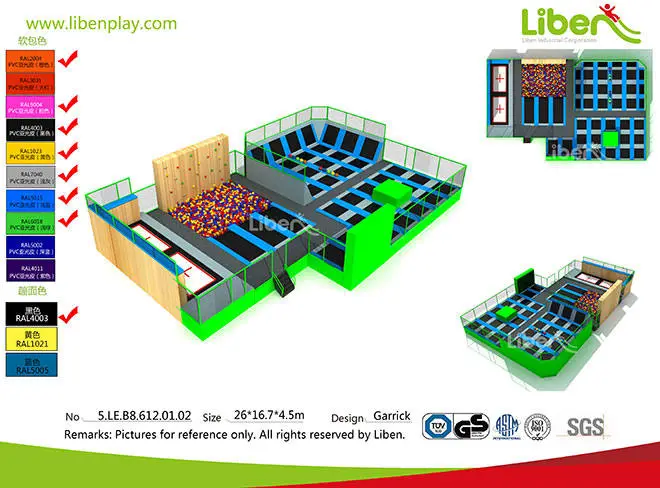 Buy Trampoline Park Equipment China