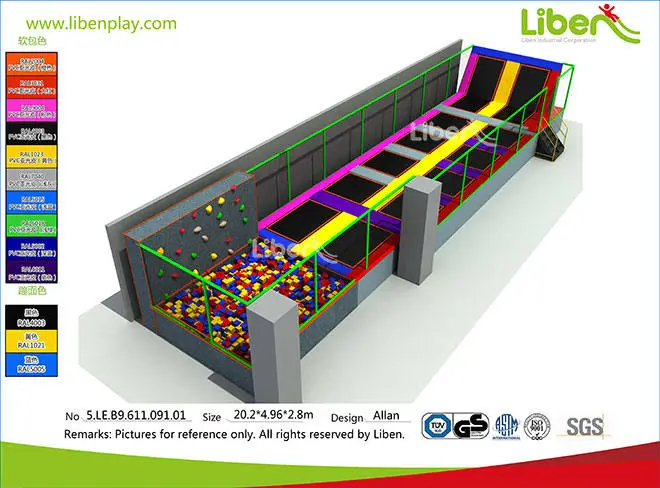 High Quality Kids Foam Pit Trampoline Park Supplier