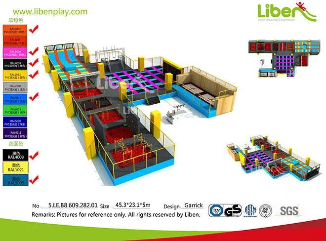 China BestTrampoline Park Ninja Course Supplier