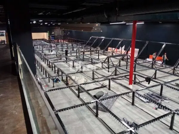 Sweden Indoor Trampoline Park Installation