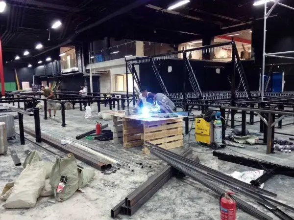 Sweden Indoor Trampoline Park Installation