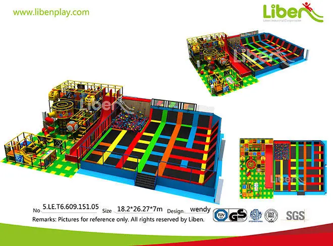Liben Kids Indoor Playground Soft Play Park in Mexico
