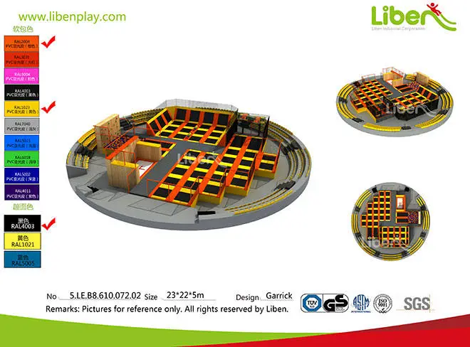 Kids Indoor Trampoline Park Project