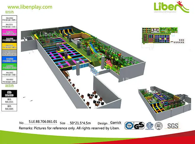 High Quality Trampoline Park Supplier