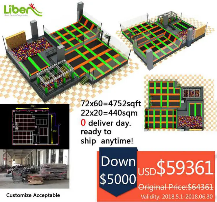 Liben Trampoline Park for Sale