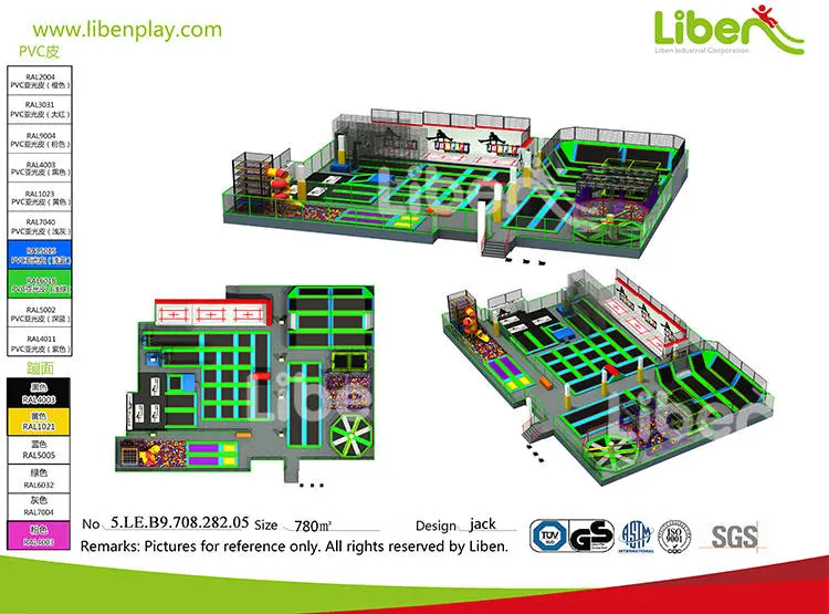Liben 3rd Trampoline Park Project in Isreal (1)