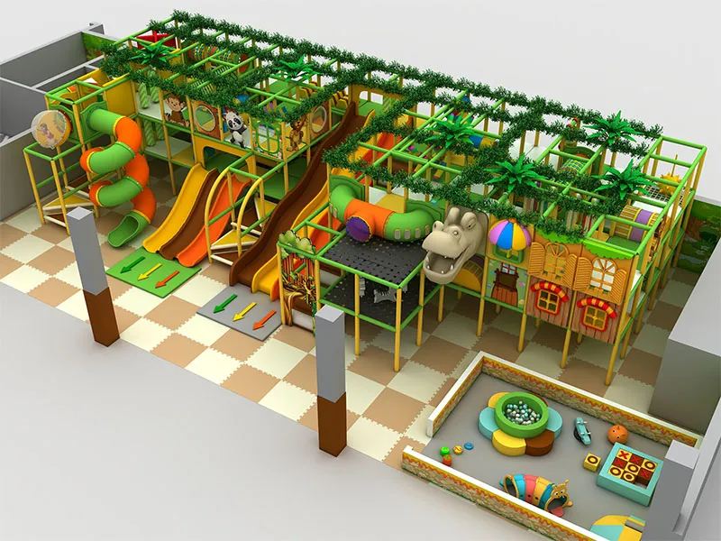 jungle themed Indoor Playground