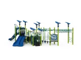Outdoor Playground Customizable Play Zone Flexible for Temporary Events, School Campuses, Community Centers