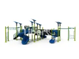 Outdoor Playground All - Generation Play Area Universal for Community Parks, Senior Centers, Family Picnic Spots
