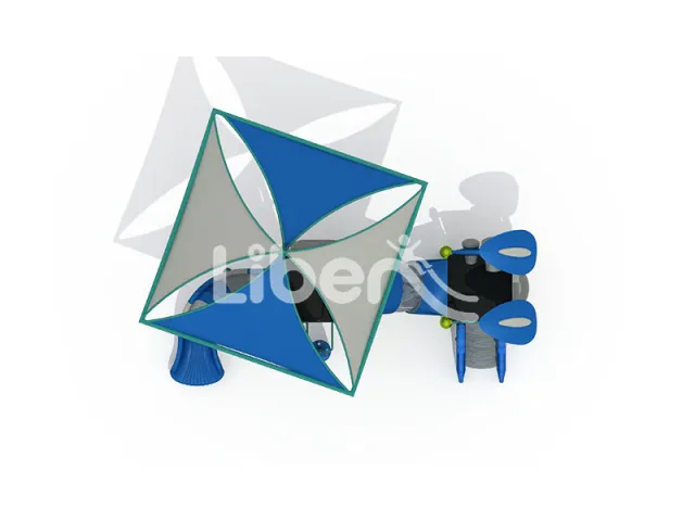 Outdoor Playground Versatile Play Area Sturdy for Recreational Park, Summer Camp, School Playground