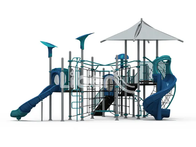 Heavy Duty Outdoor Playground Equipment – Galvanized Steel, Weather Resistant Components