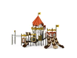 Absorbing Outdoor Playground Surfaces Safety Certified Tiles For Impact Protection