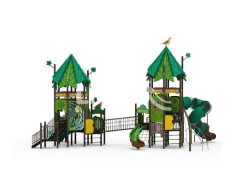 Adjustable Outdoor Playground Components Modular Parts For Growing Needs