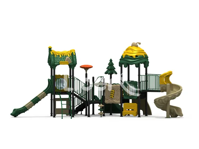 ‌Outdoor Playground Set with Slides Safe Fun for Kids’ Development