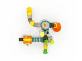 ‌Premium Outdoor Playground Set Vibrant Slides For Kids