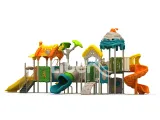 ‌Modular Outdoor Playground System Customizable Slide For Kids