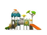 ‌Outdoor Playground with Slides Safe Fun for Kids
