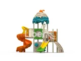 ‌Outdoor Playground Exciting Slides Adventure Play for Kids 