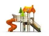 Outdoor Playground with Safety Slides Active Play For Kids