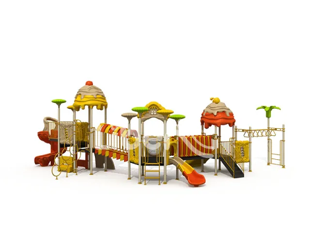 Kids Modular Outdoor Playground Equipment Customizable Slides  Activity