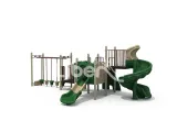 ‌Interactive Outdoor Playground Fun Slides For Kids  