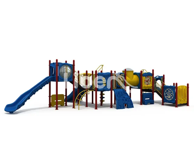 Low Maintenance Outdoor Play Equipment Stainless Steel Slides For Kids