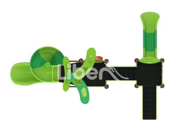 Bright-Colored Outdoor Playground Installations Vivid-Design Children’s Outdoor Play