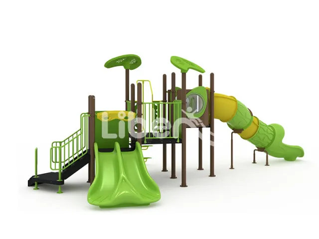 Group-Play Outdoor Playground Multi-Kid-Capacity Kids’ Outdoor Play Systems