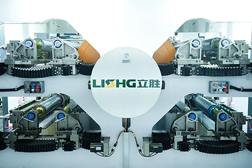 Print stations arranged around the central impression cylinder of an 8-colour CI flexo press