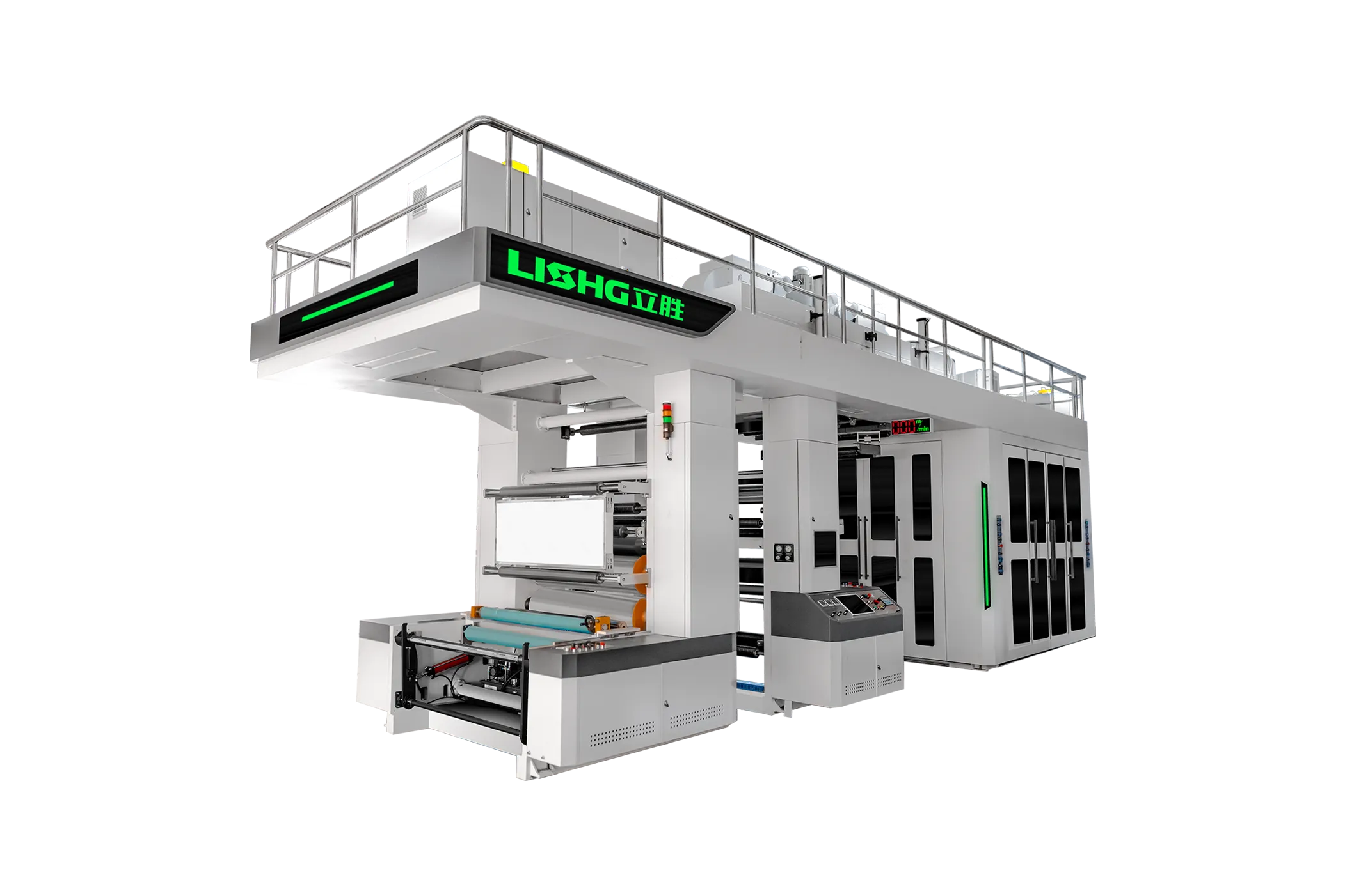 Presse flexo satellite 8 couleurs LISHG Master Series
