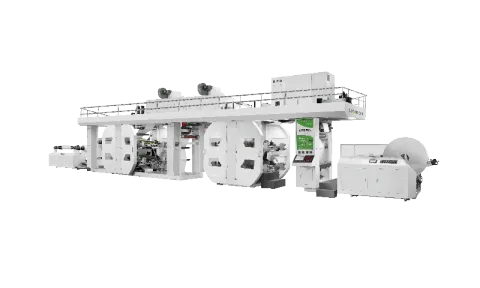 CI-Type Double-Sided Valve Packets Flexographic Printing Machine