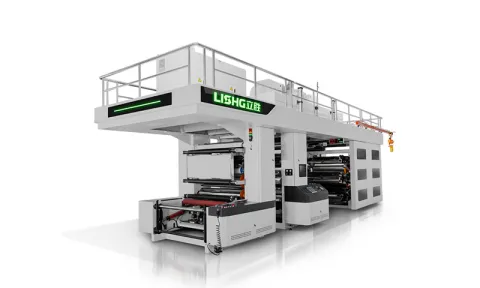 CI Flexo Machine Coated Paper Printing 6 Color