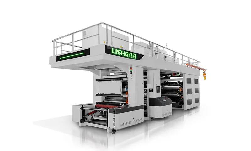 CI Flexo Machine Coated Paper Printing 6 Color