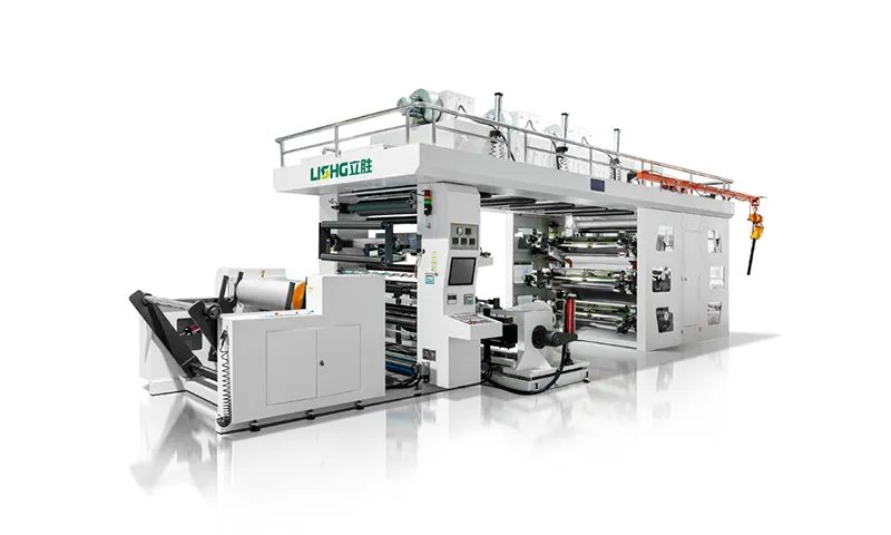 6 Colors Central Impression Flexo Press For Napkin Printing