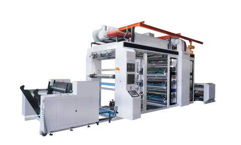 6 Color Stack Printing Machine For Paper Bag Copy Paper