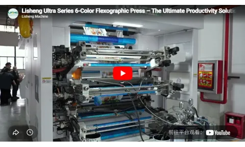 Lisheng Full Servo Satellite Flexographic Printing Machine