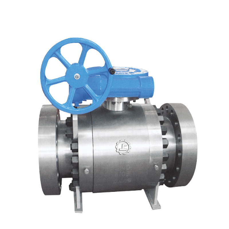 High pressure fixed ball valve