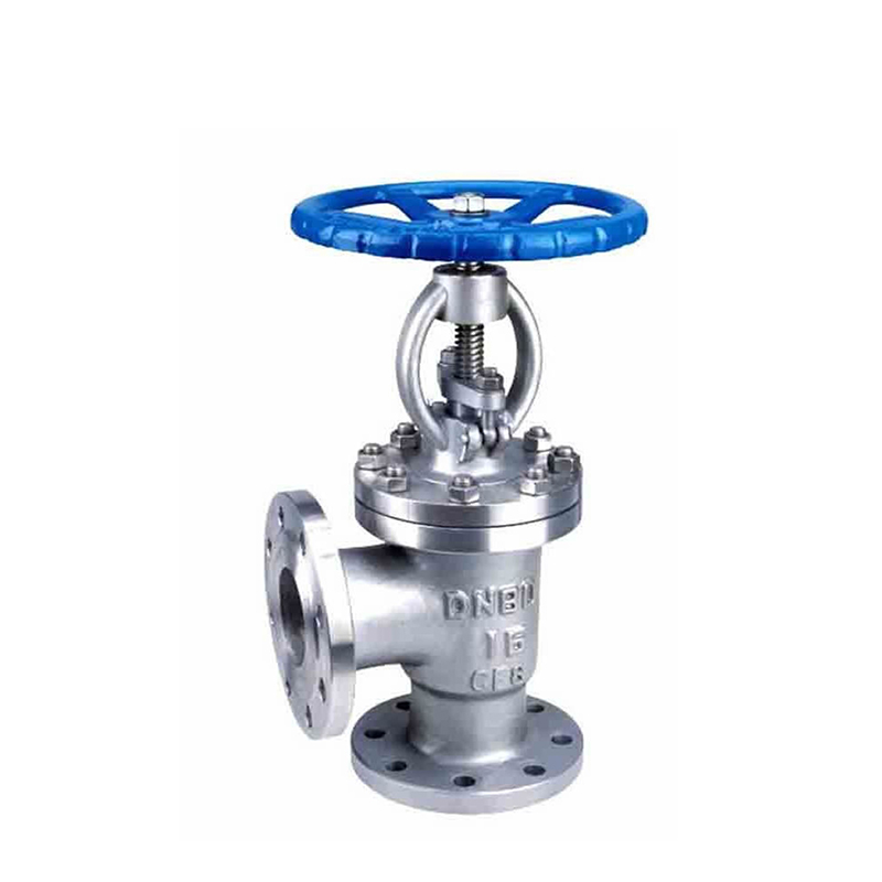 Stainless steel angle globe valve