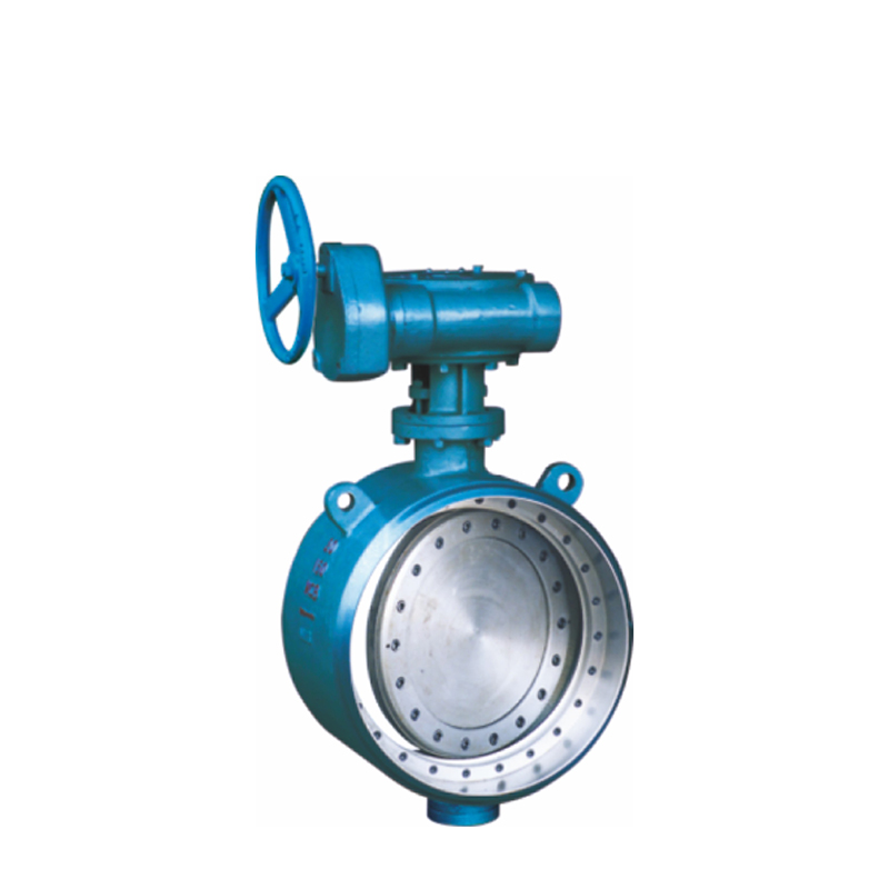 Butt welding multi-level butterfly valve