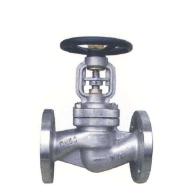 Stainless steel bellows globe valve
