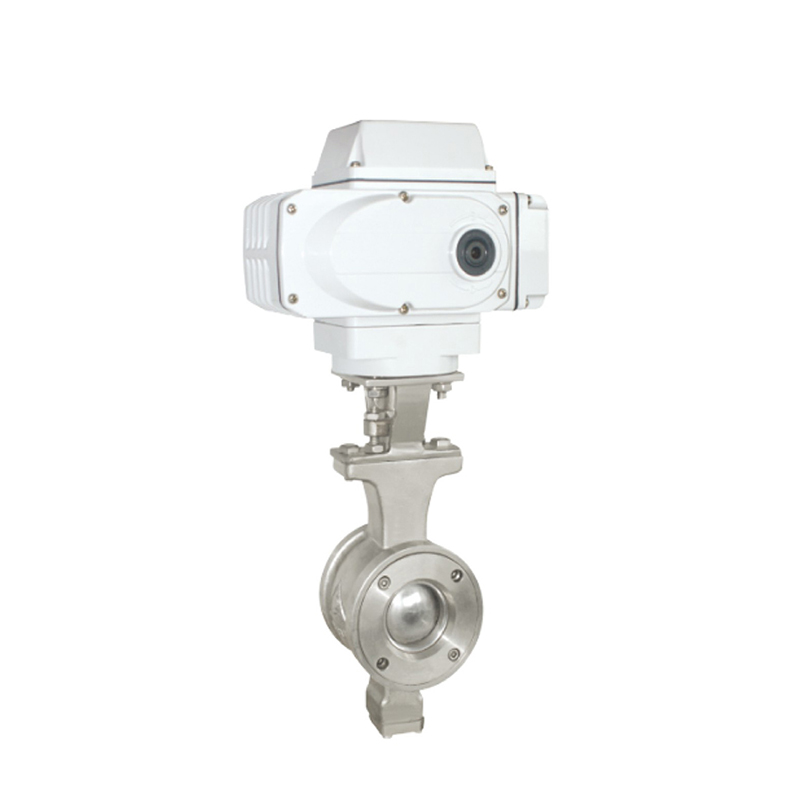 Electric V-type Half Ball Valve