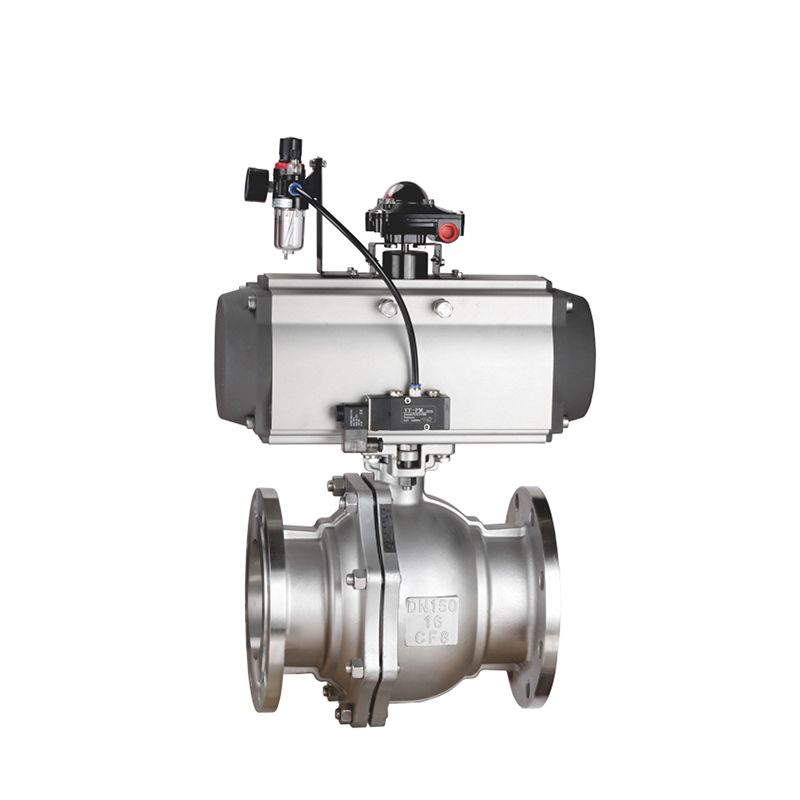 Pneumatic GB Ball Valve