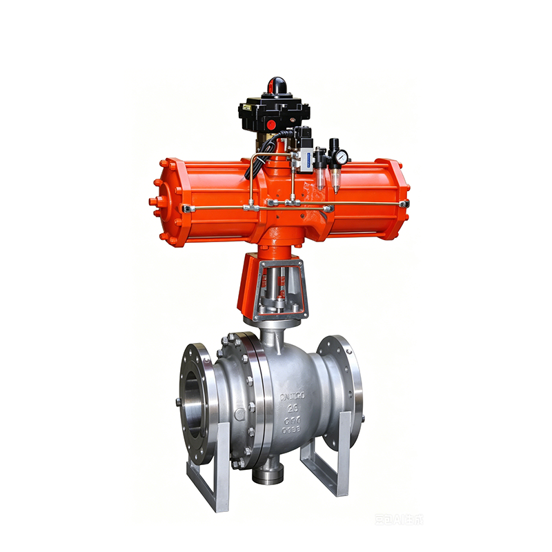 Pneumatic GB Stainless Steel Ball Valve